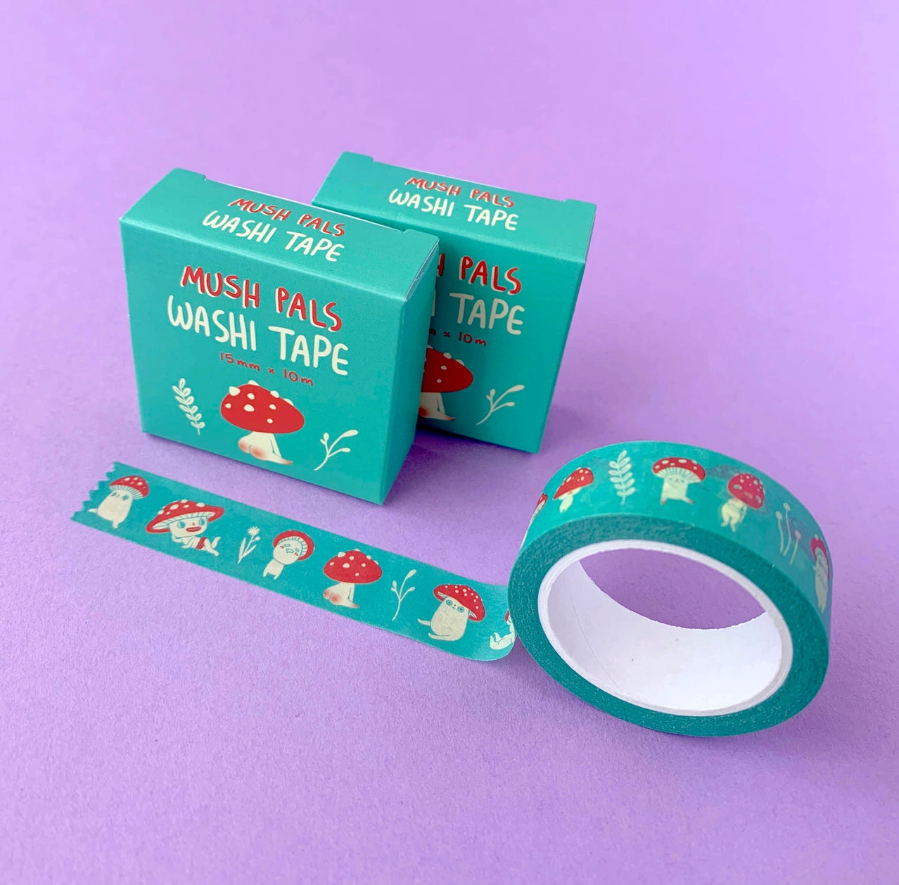 Mush Pals - Washi Tape Teal