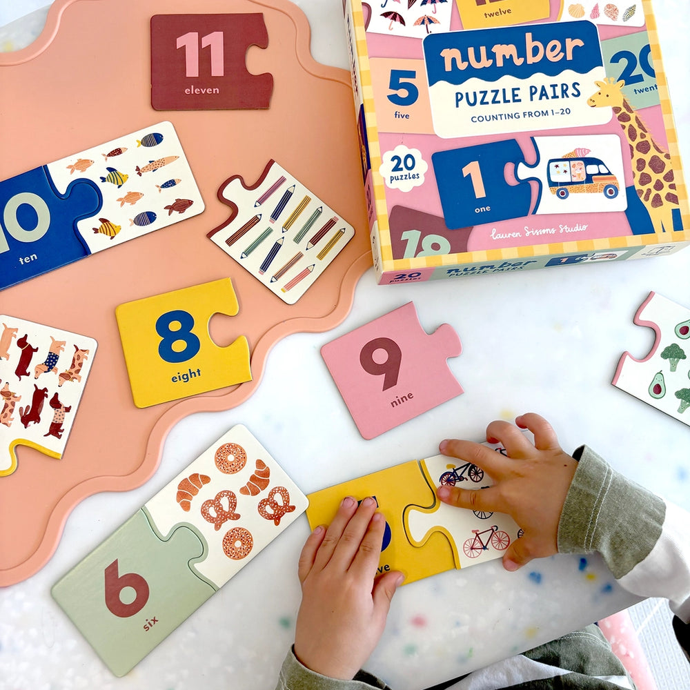 Number Puzzle Pairs