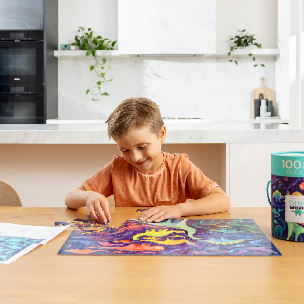 
                      
                        Dino World Animal Species Puzzle 100 Piece
                      
                    