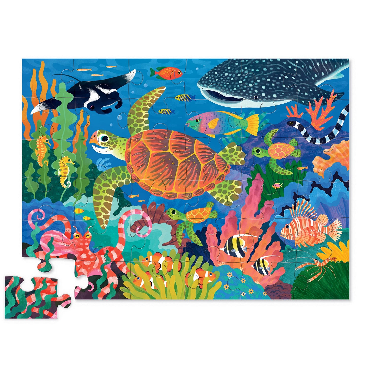 Classic Floor Puzzle Sea Turtle 36 Piece