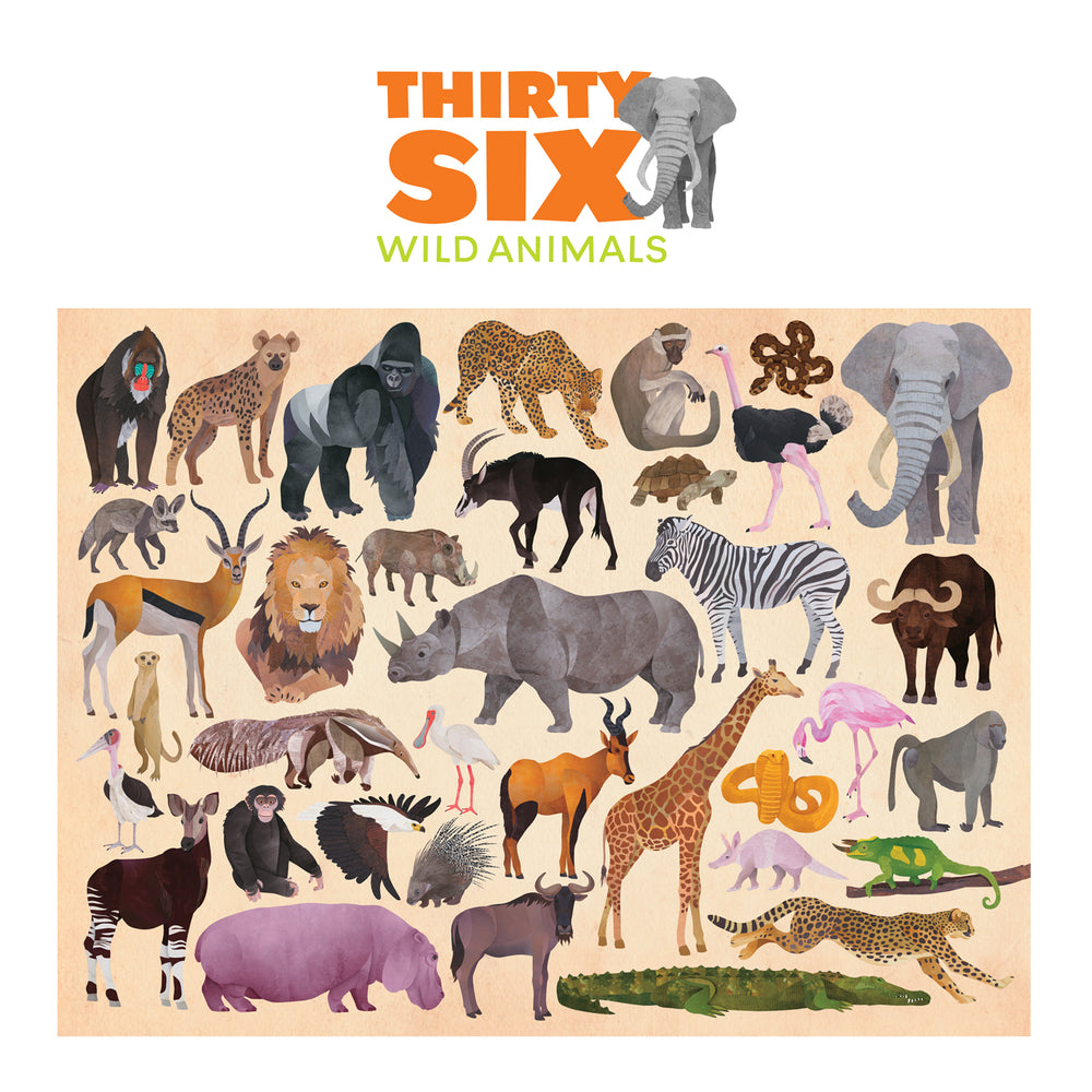
                      
                        Wild Animal Puzzle 100 Piece
                      
                    