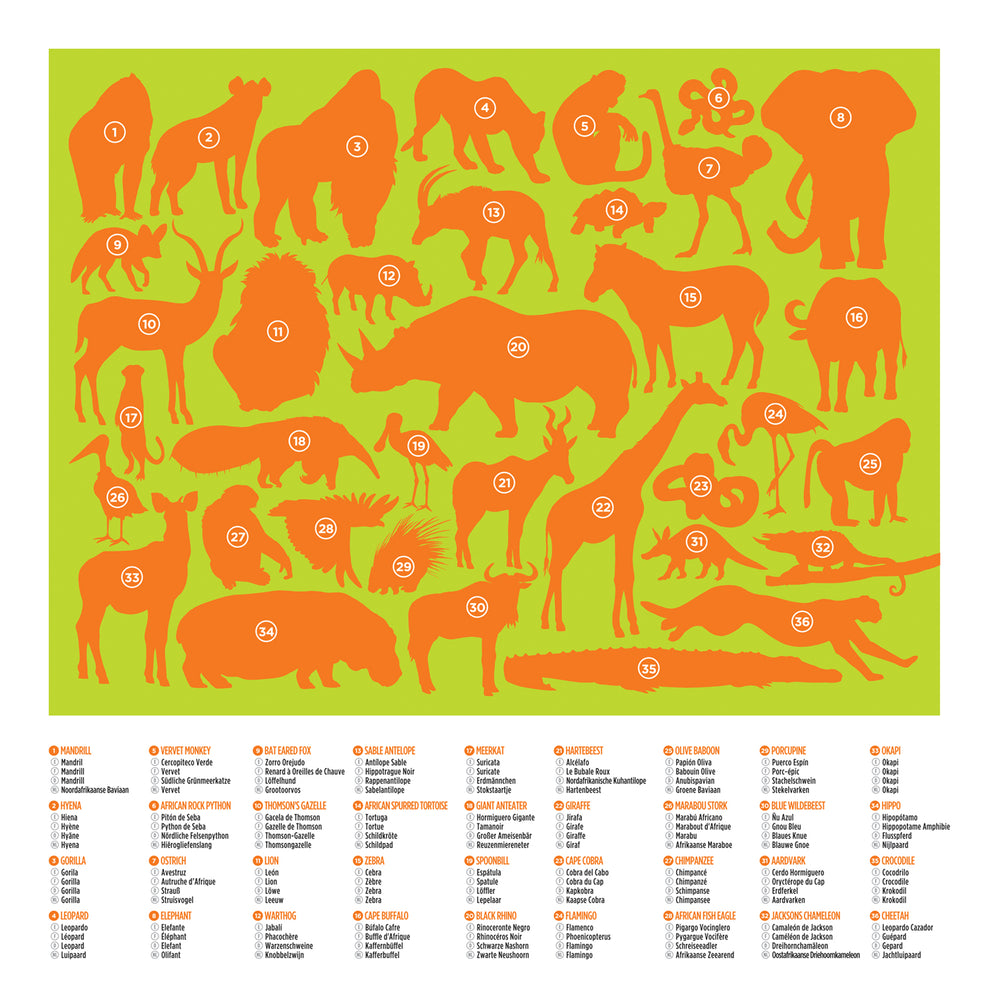 
                      
                        Wild Animal Puzzle 100 Piece
                      
                    