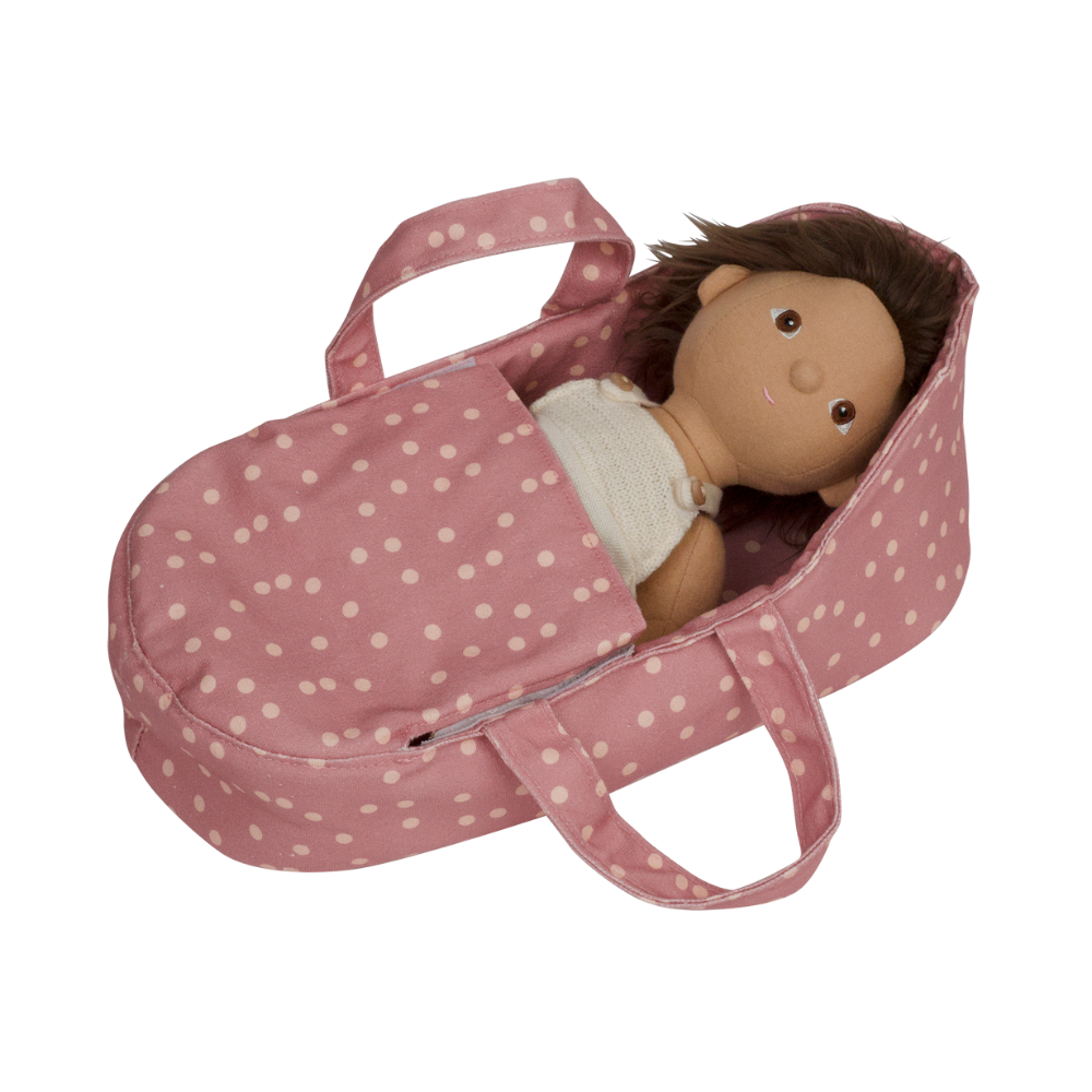 
                      
                        Dinkum Doll Carry Cot | Polka Dot
                      
                    