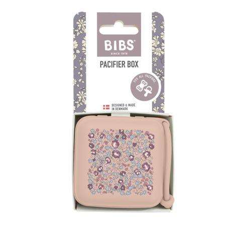 BIBS x Liberty Pacifier Box | Blush & Chamomile Lawn
