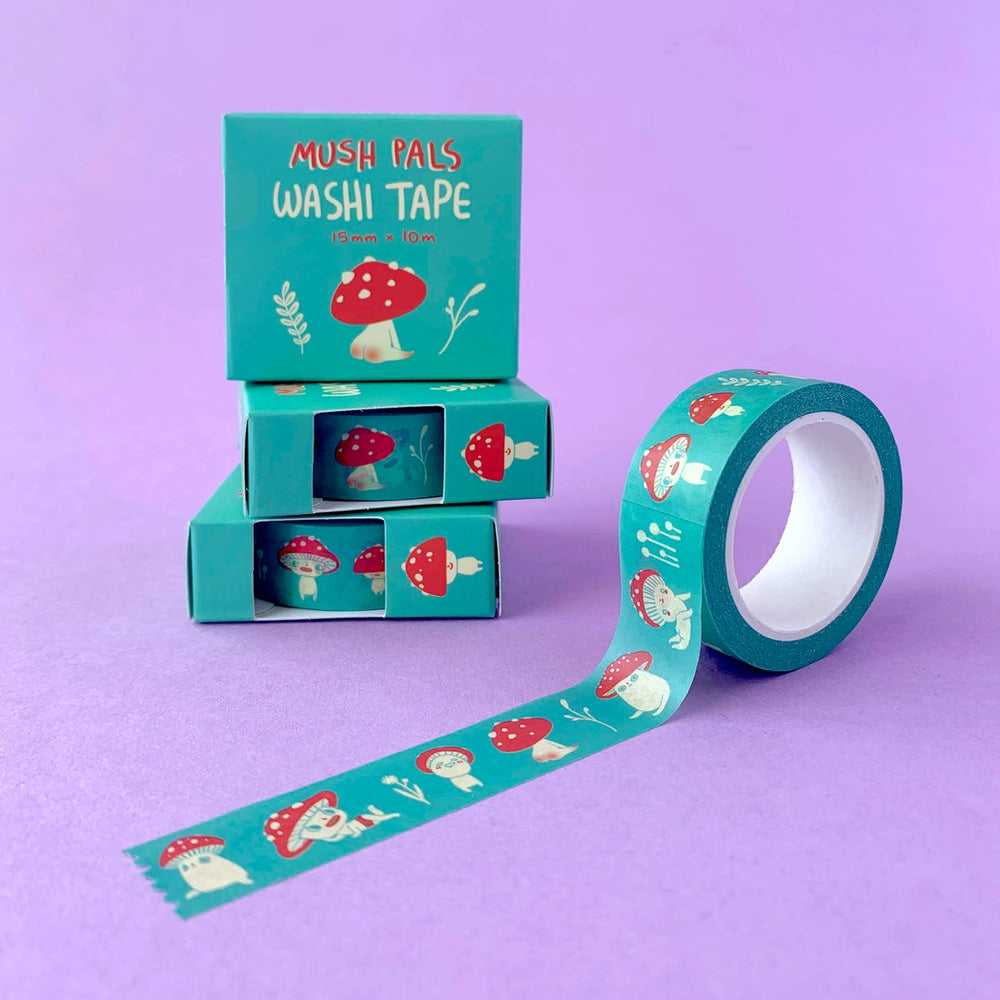 Mush Pals - Washi Tape Teal