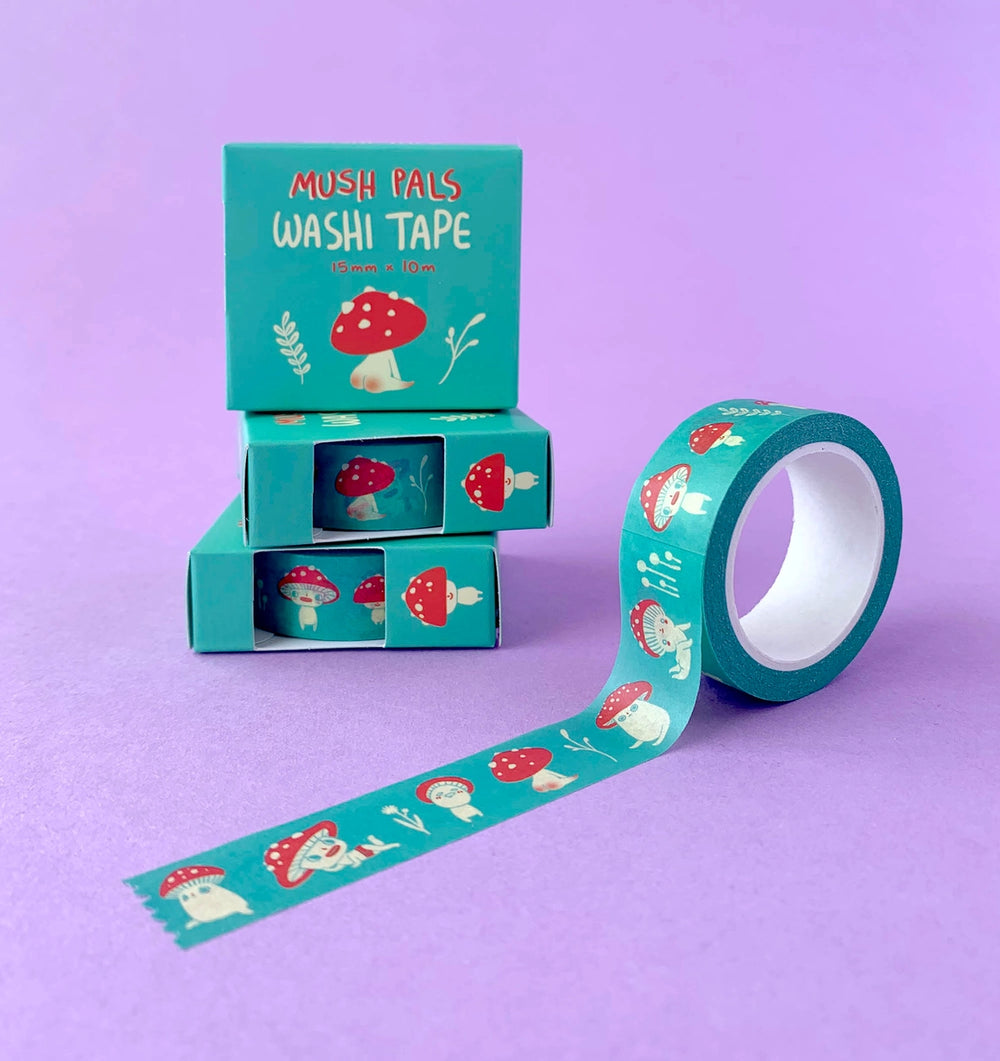 Mush Pals - Washi Tape Teal