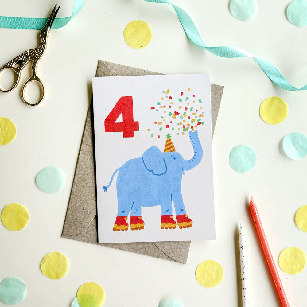 
                      
                        Birthday Milestone Card | 4th Birthday
                      
                    