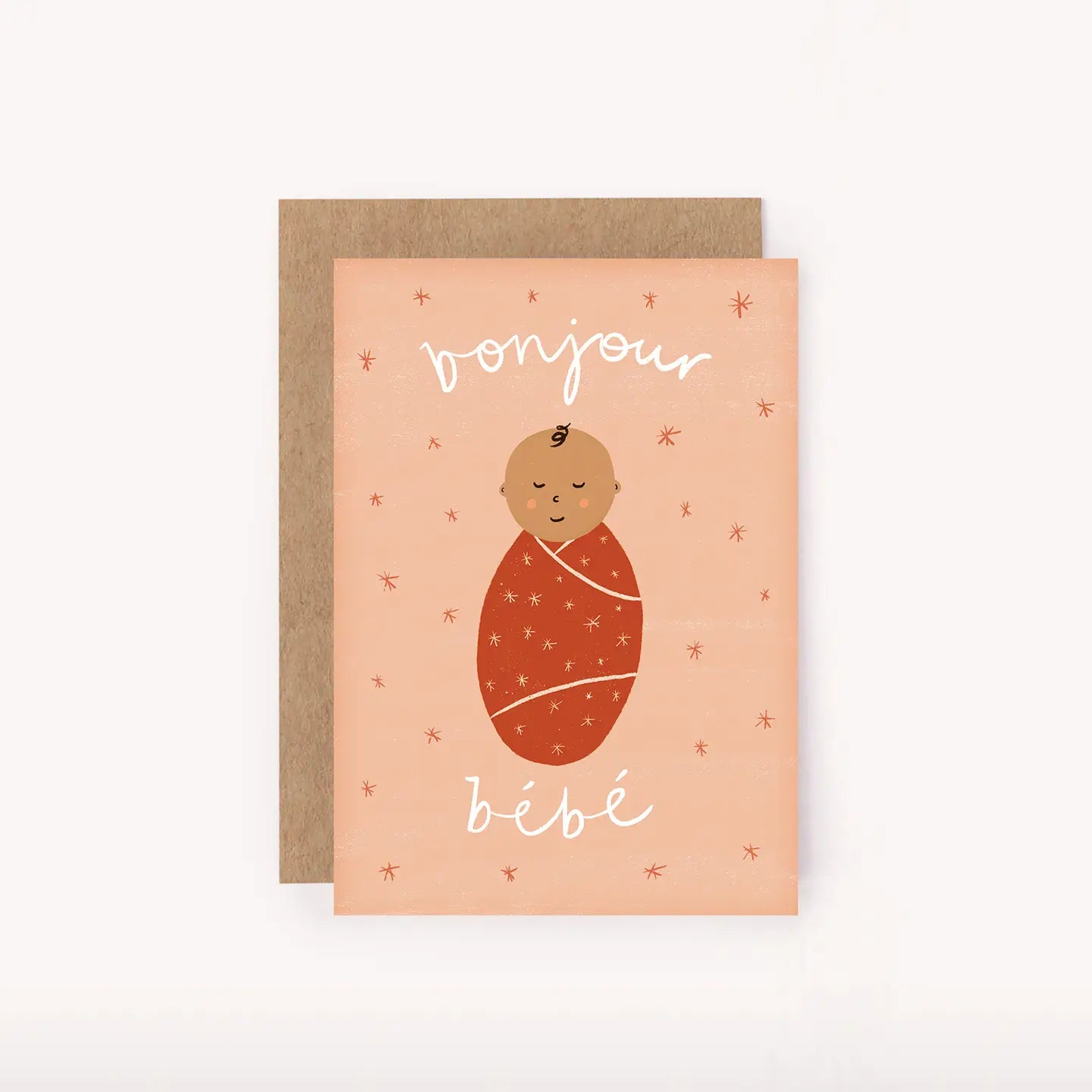 Mini Card | Bonjour Bebe | Pink