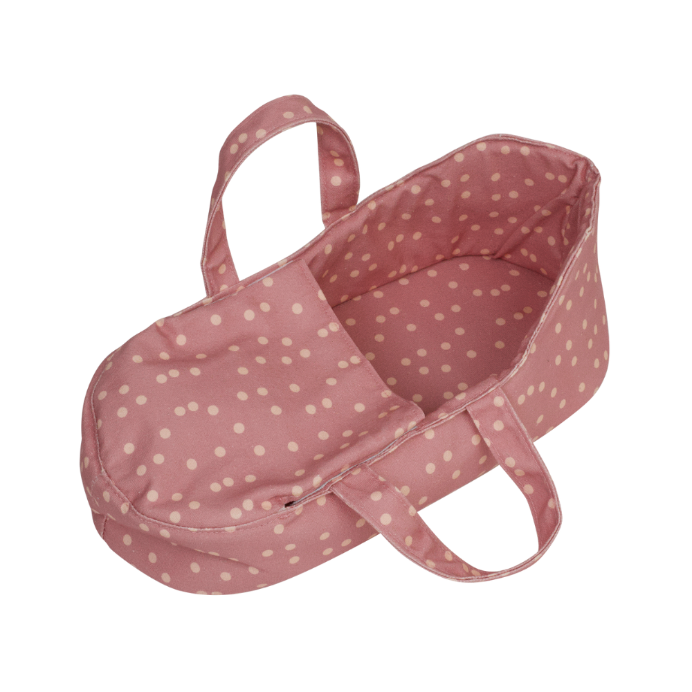 
                      
                        Dinkum Doll Carry Cot | Polka Dot
                      
                    