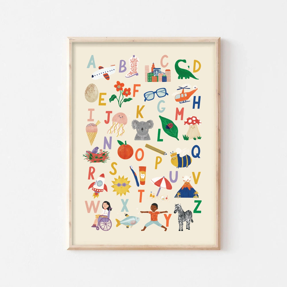 
                      
                        Art Print | Alphabet | A3
                      
                    