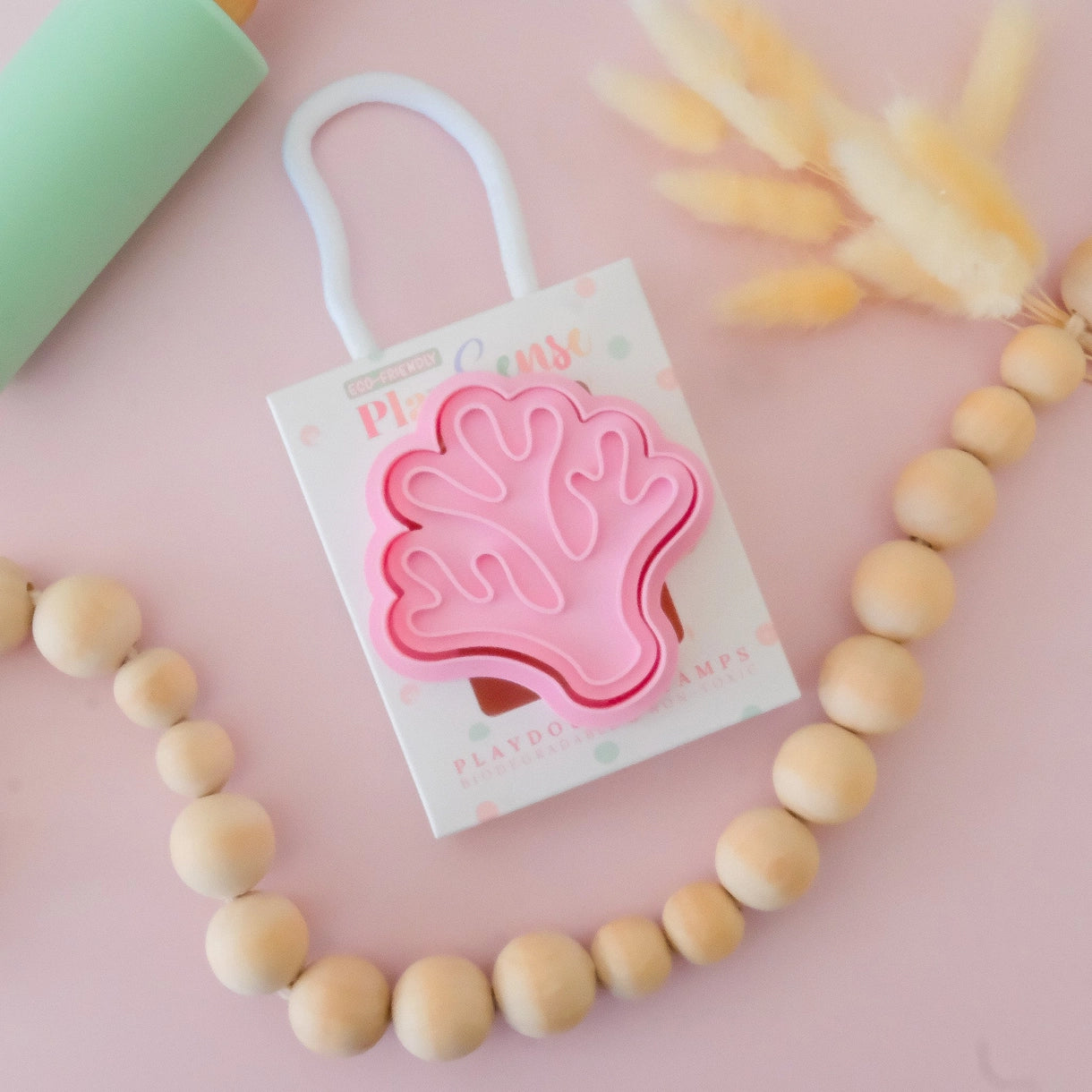 Eco Playdough Stamp Pink Coral