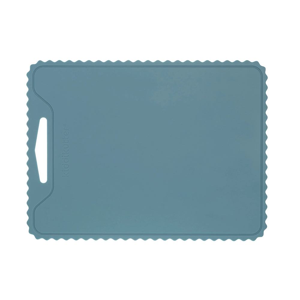Crinkly Silicon Cutting Board Sky Blue