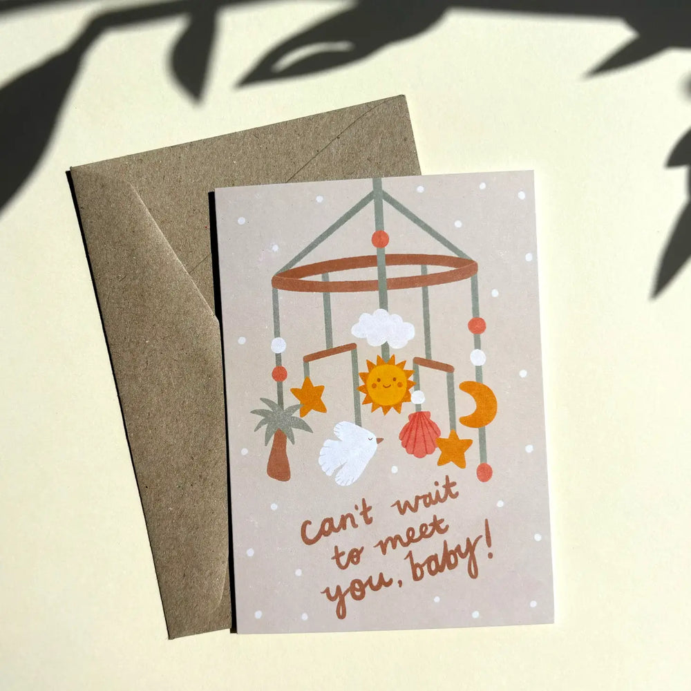 
                      
                        Greeting Card | Can't wait to meet you, baby!
                      
                    