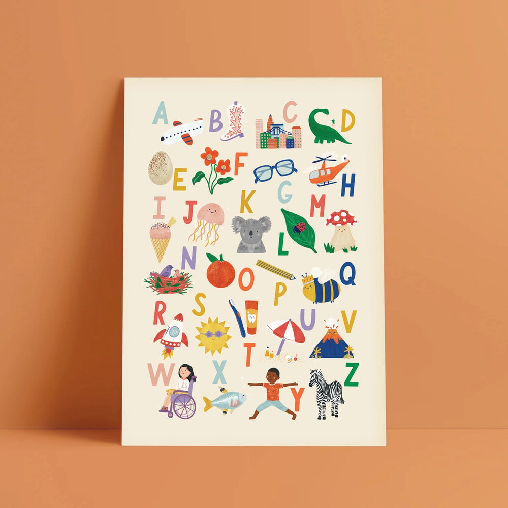 Art Print | Alphabet | A3