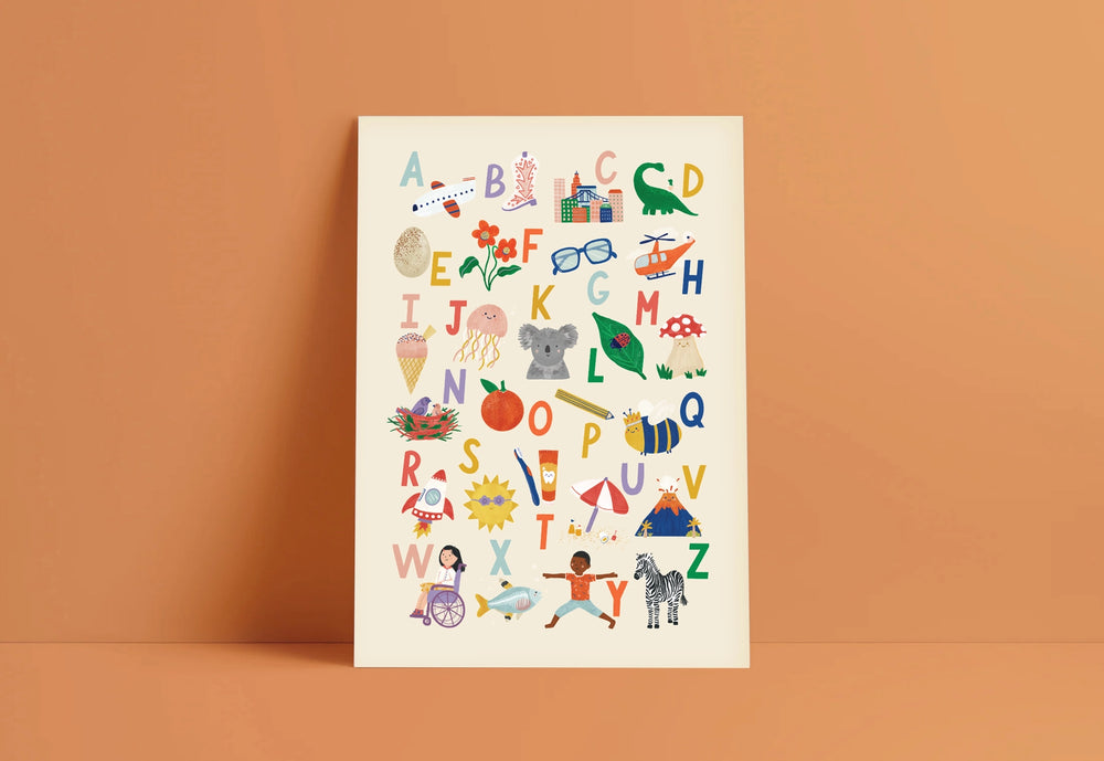 Art Print | Alphabet | A3