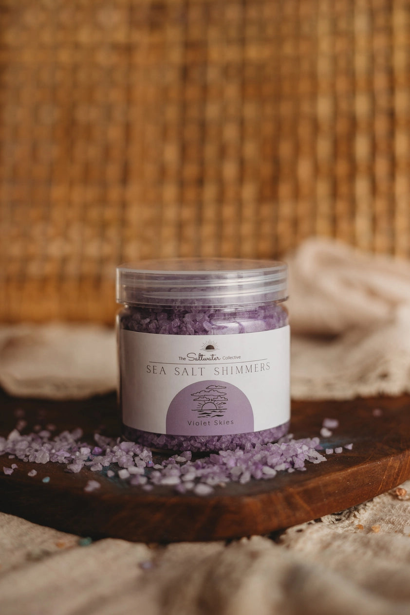 Sea Salt Shimmer Violet Skies