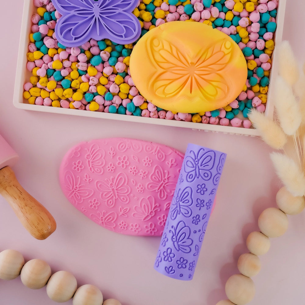 
                      
                        Eco Textured Roller | Butterfly | Purple
                      
                    