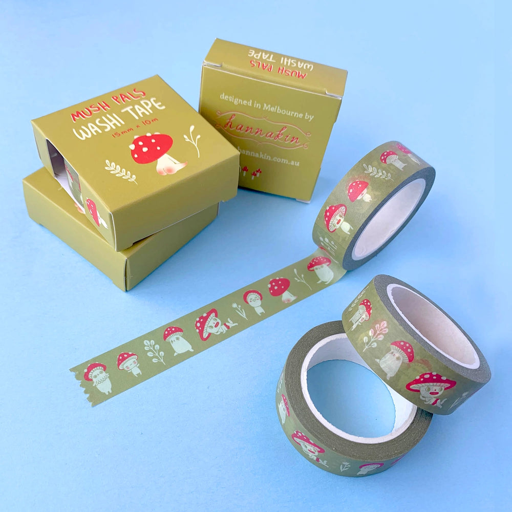 
                      
                        Mush Pals - Washi Tape - Mustard
                      
                    