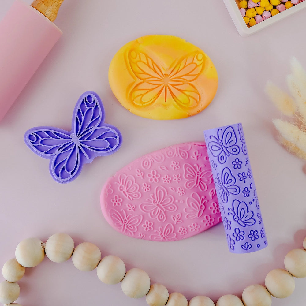 
                      
                        Eco Textured Roller | Butterfly | Purple
                      
                    