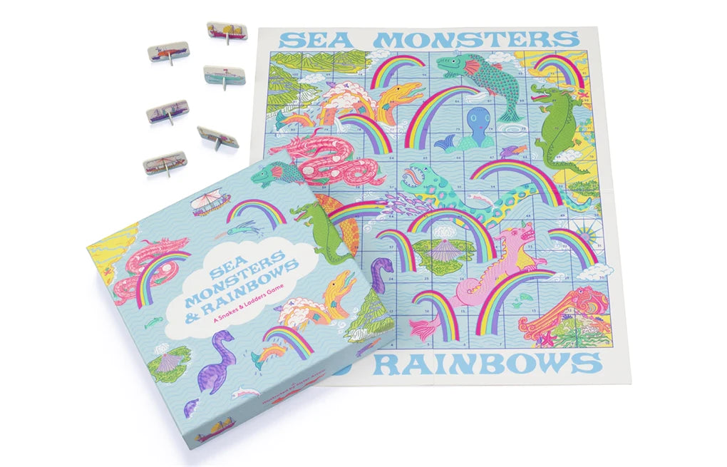 Sea Monsters & Rainbows | A Snakes & Ladders Game