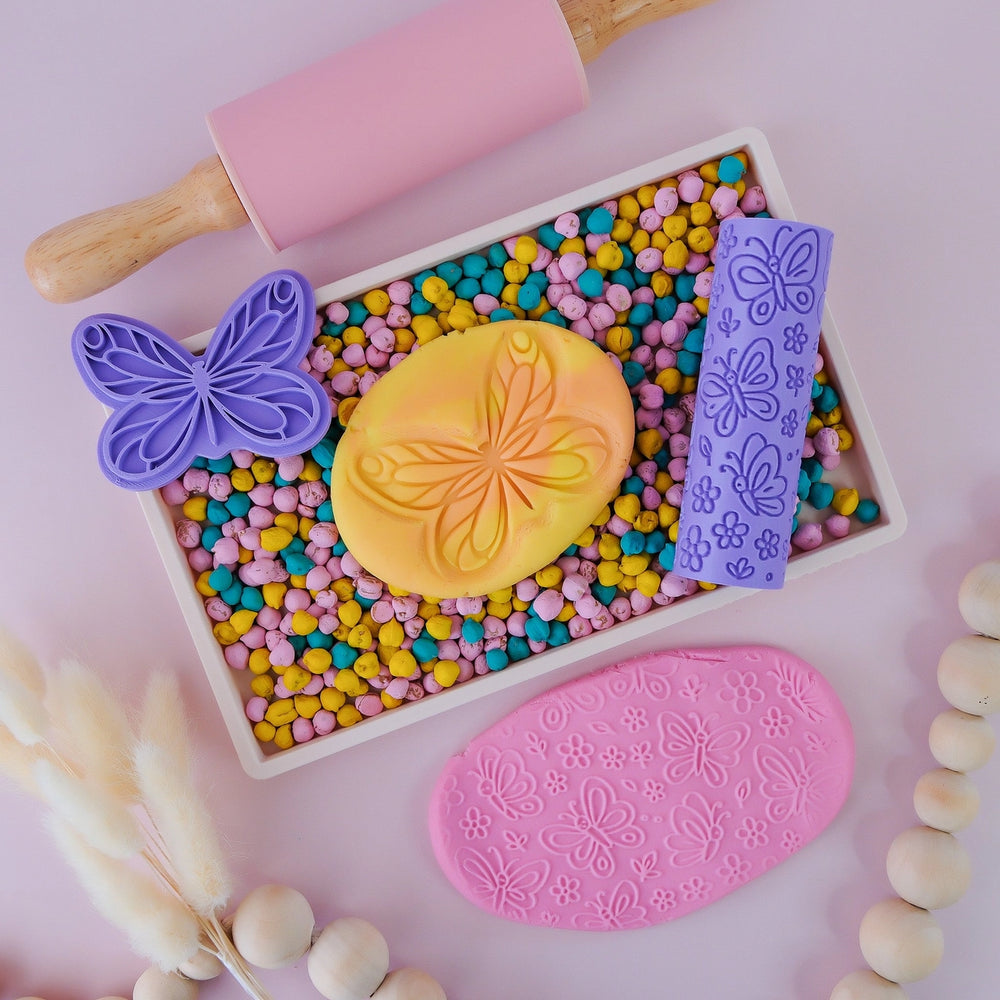 
                      
                        Eco Textured Roller | Butterfly | Purple
                      
                    