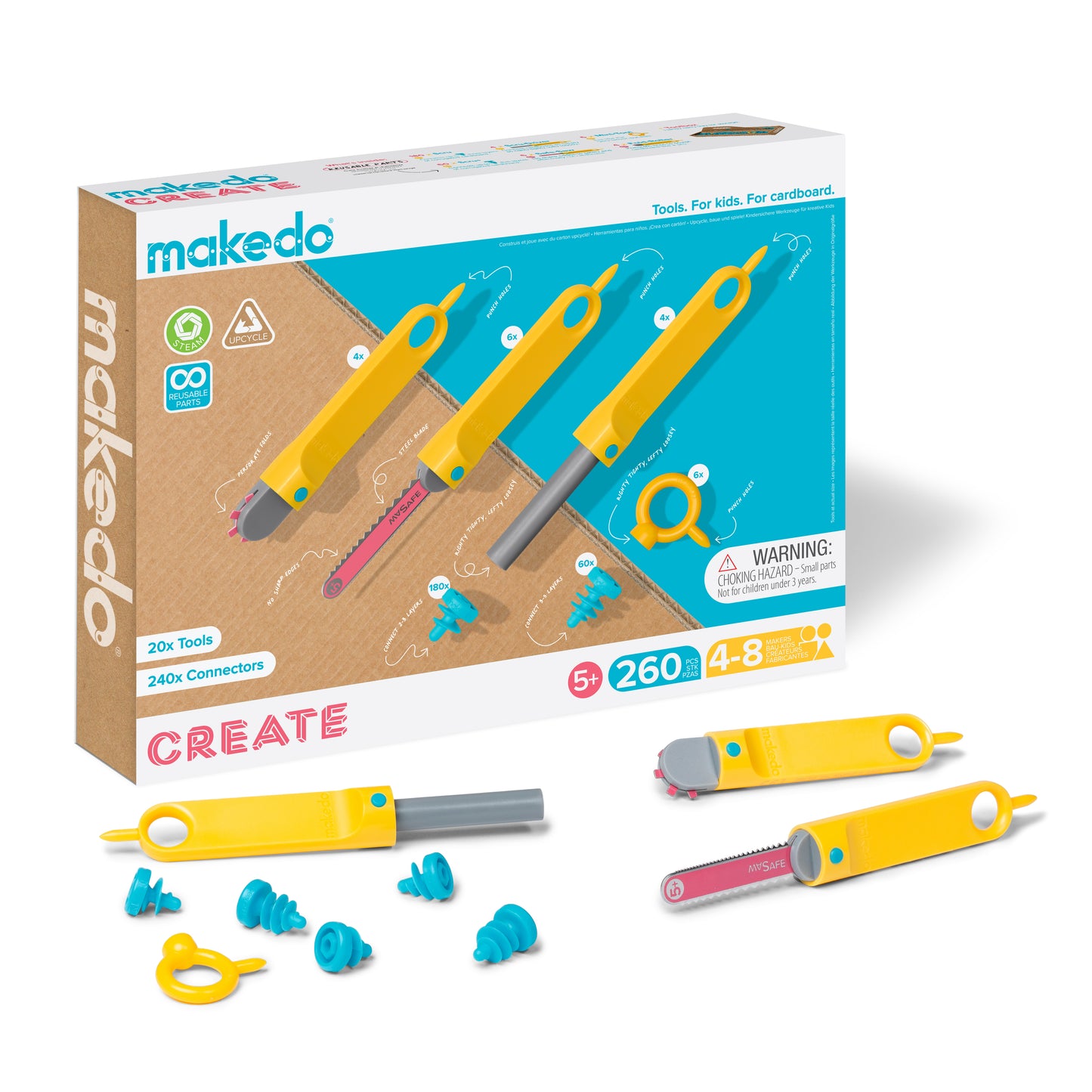 CREATE | Makedo Cardboard Construction Kit