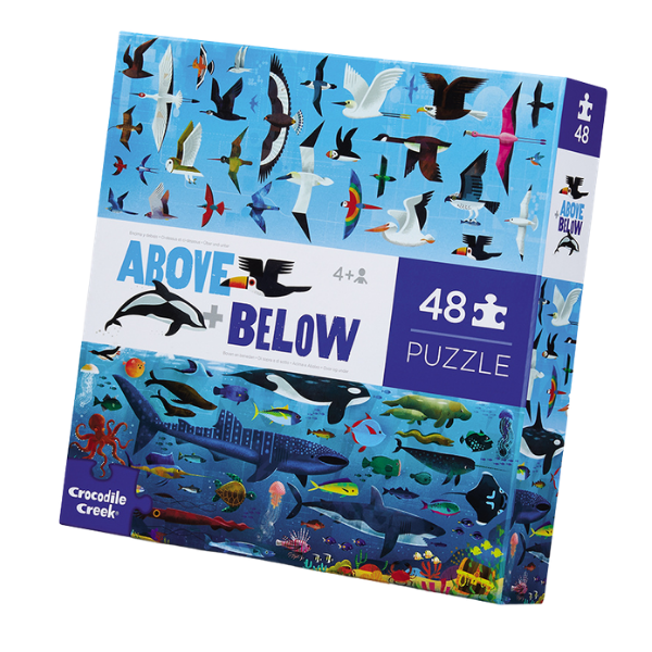 Above & Below Puzzle Sea and Sky 48 Piece