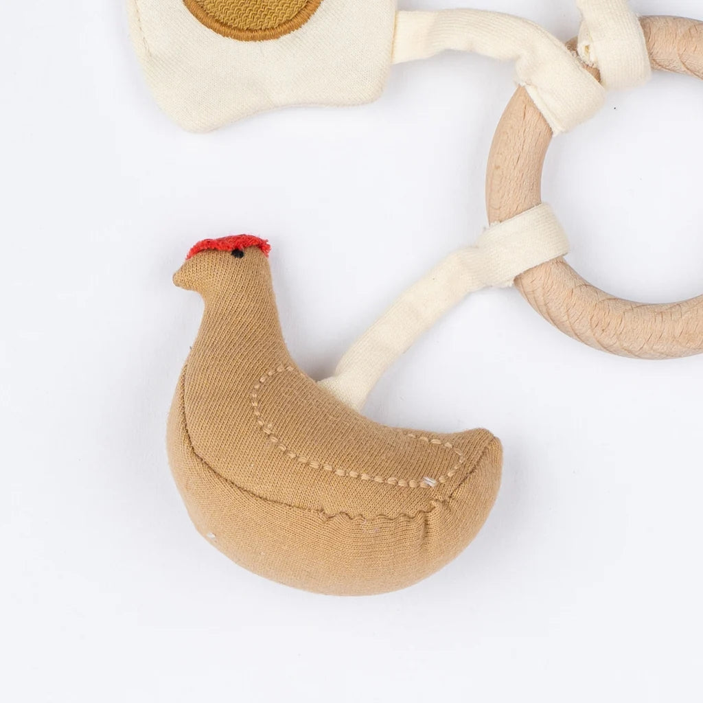 Chicken & Egg Activity Rattle