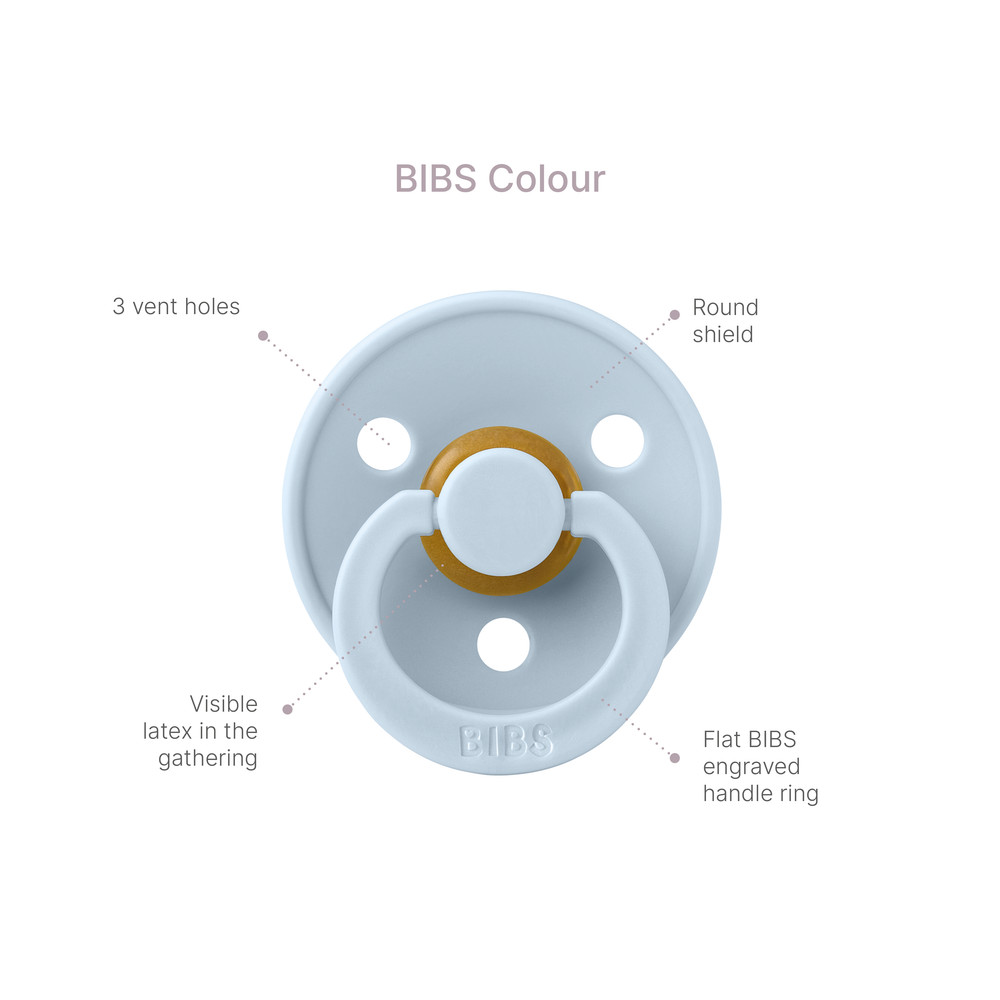 
                      
                        Colour Pacifier | Round | Baby Blue
                      
                    