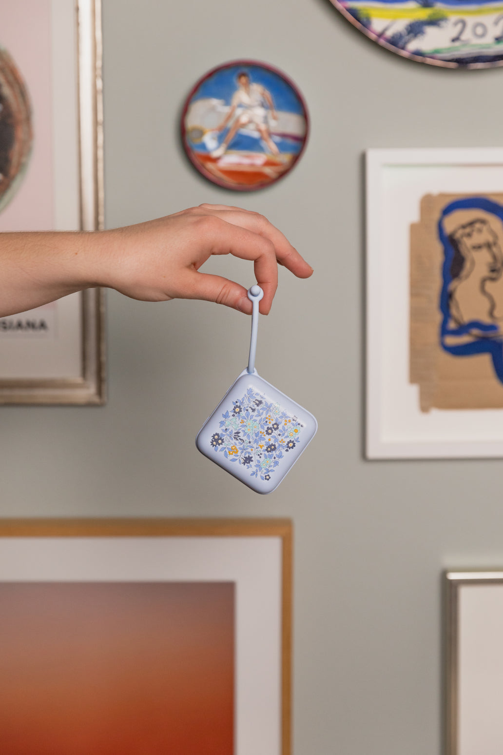 BIBS x Liberty Pacifier Box | Baby Blue & Chamomile Lawn
