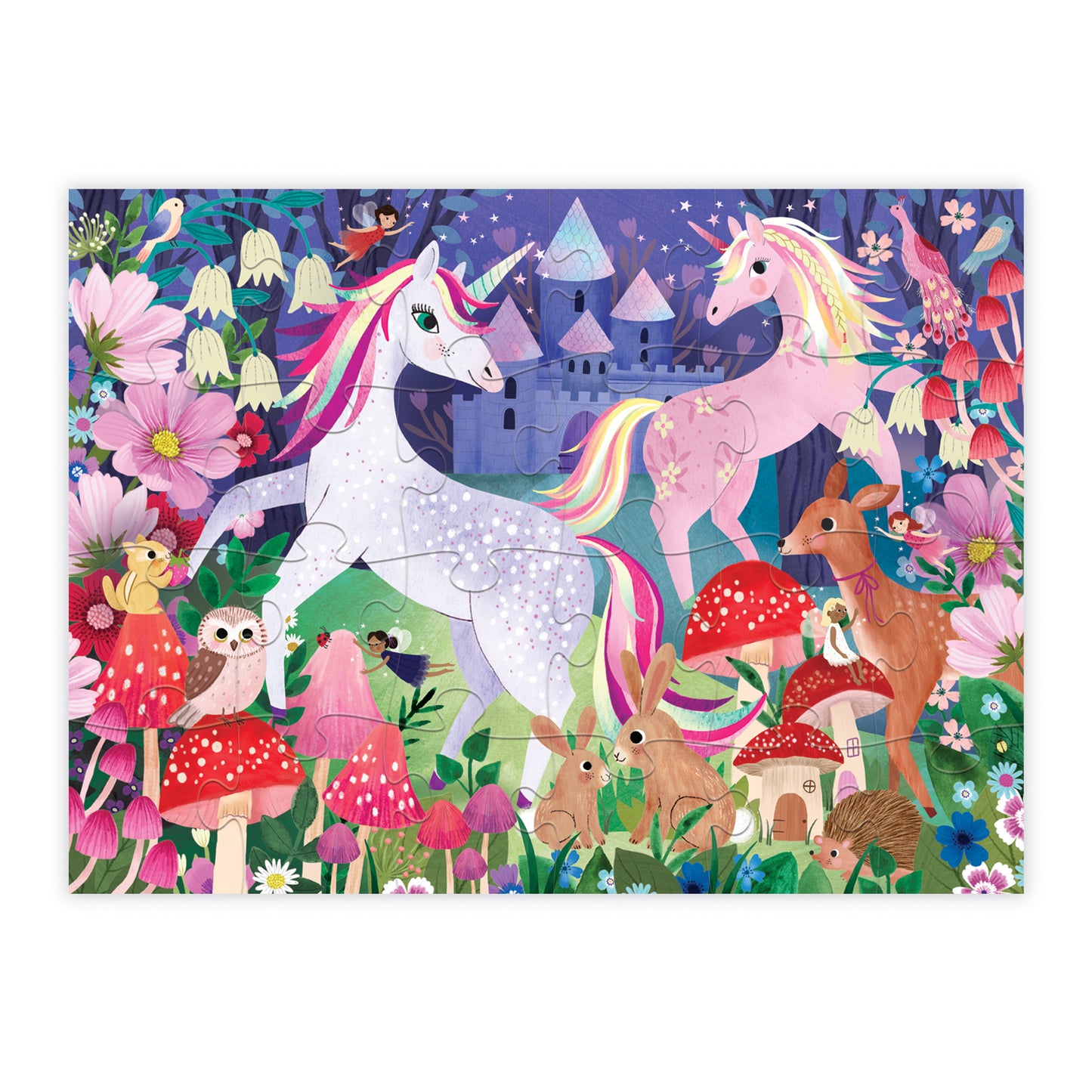 Little Building Unicorn Castle Puzzle 24 Piece