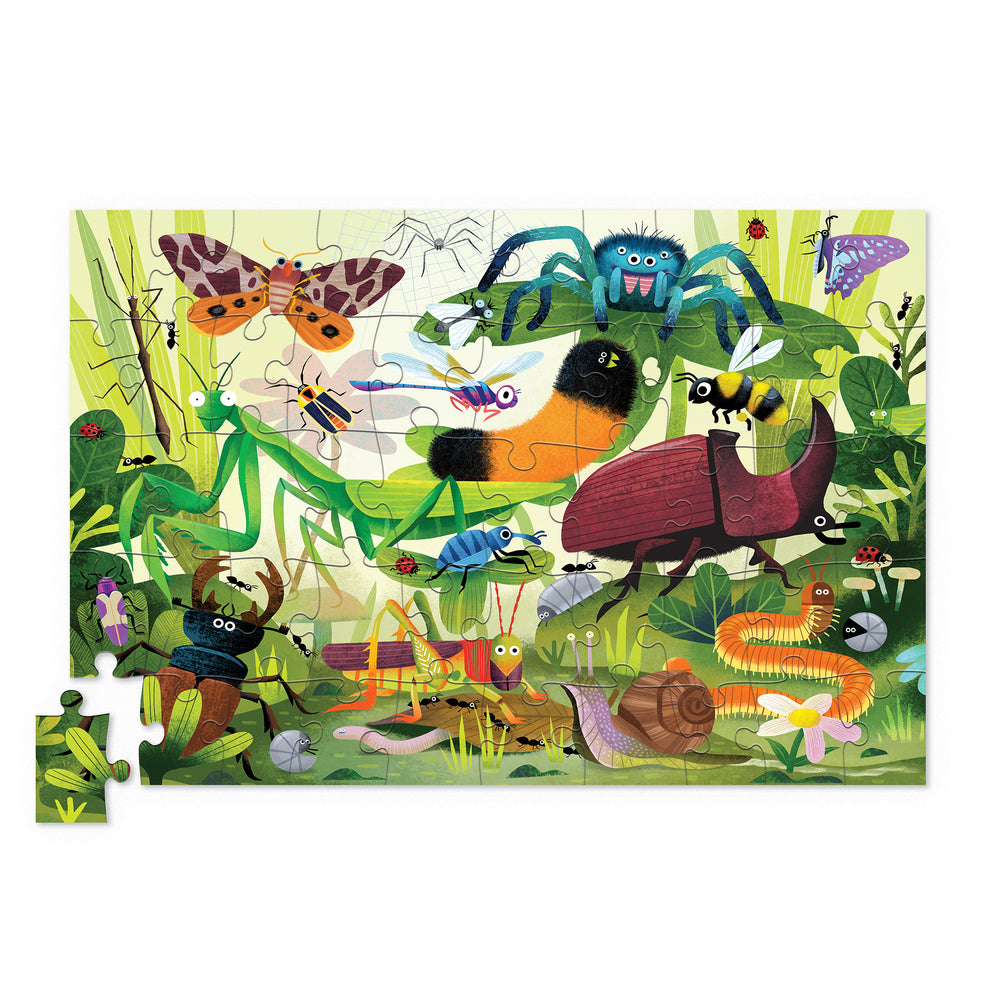 Holographic Puzzle Backyard Bugs 50 Piece