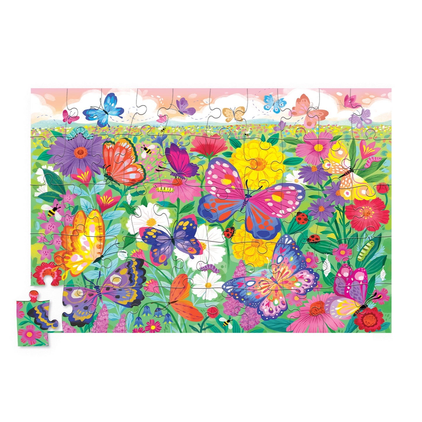 Holographic Puzzle Butterflies 50 Piece