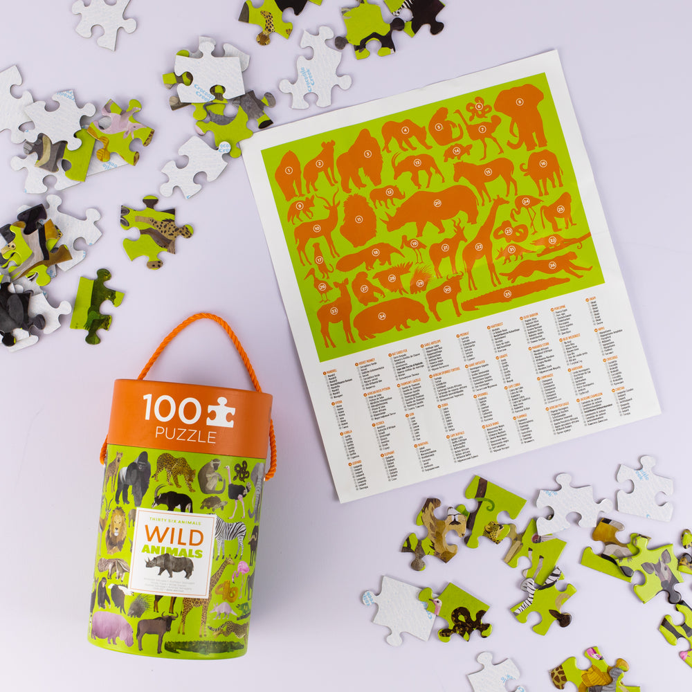 
                      
                        Wild Animal Puzzle 100 Piece
                      
                    