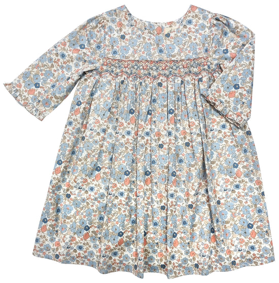 Hand Smocked Dress | Ella Print