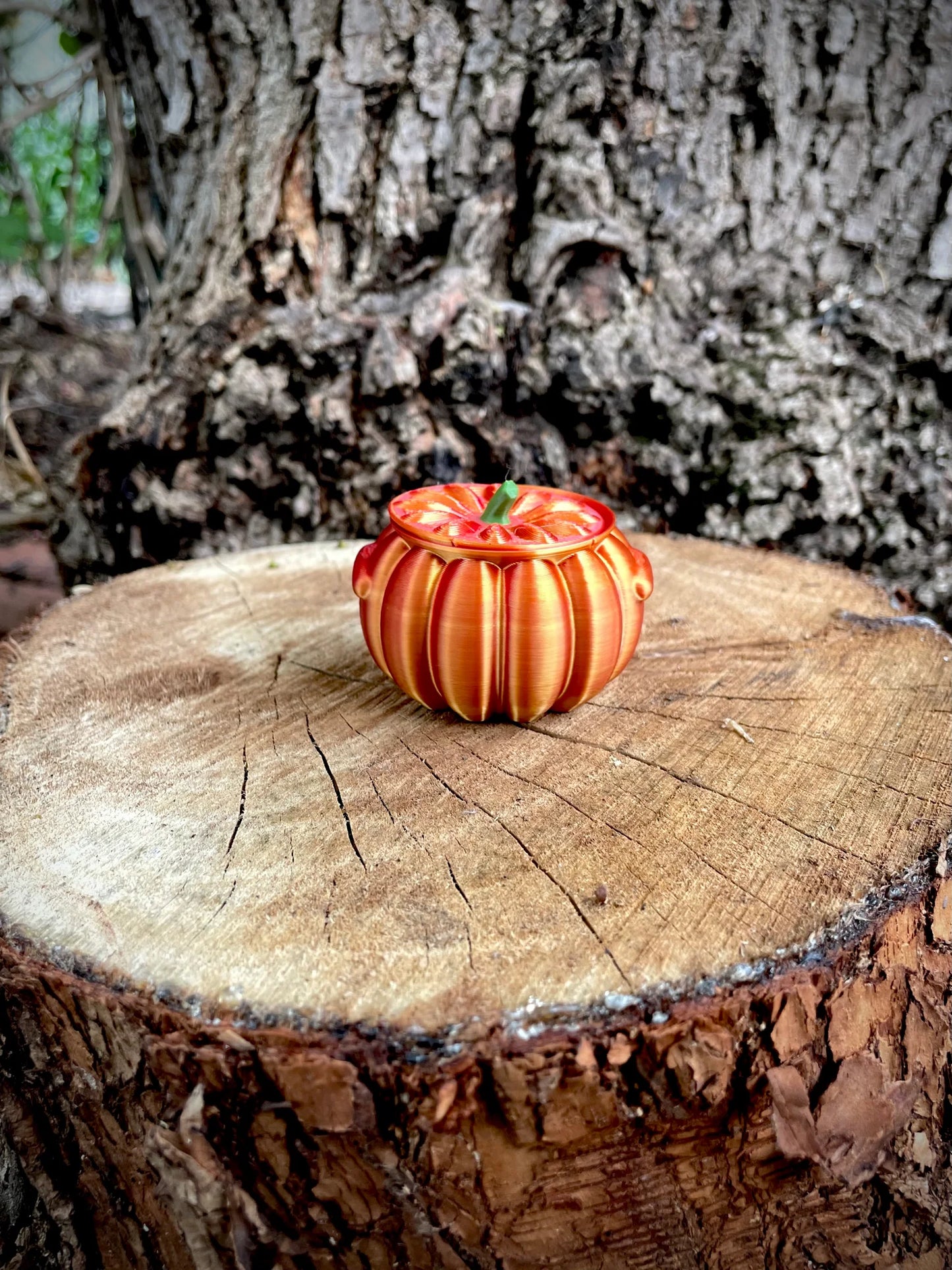 Mini Pumpkin Cauldron