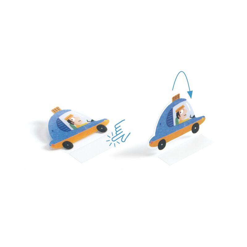 Vehicles 80 pc Lift-Up Stickers – Kuddly Kids