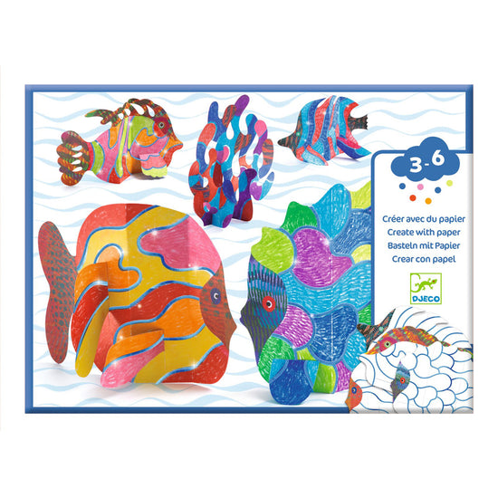 Under the Waves Paper Craft