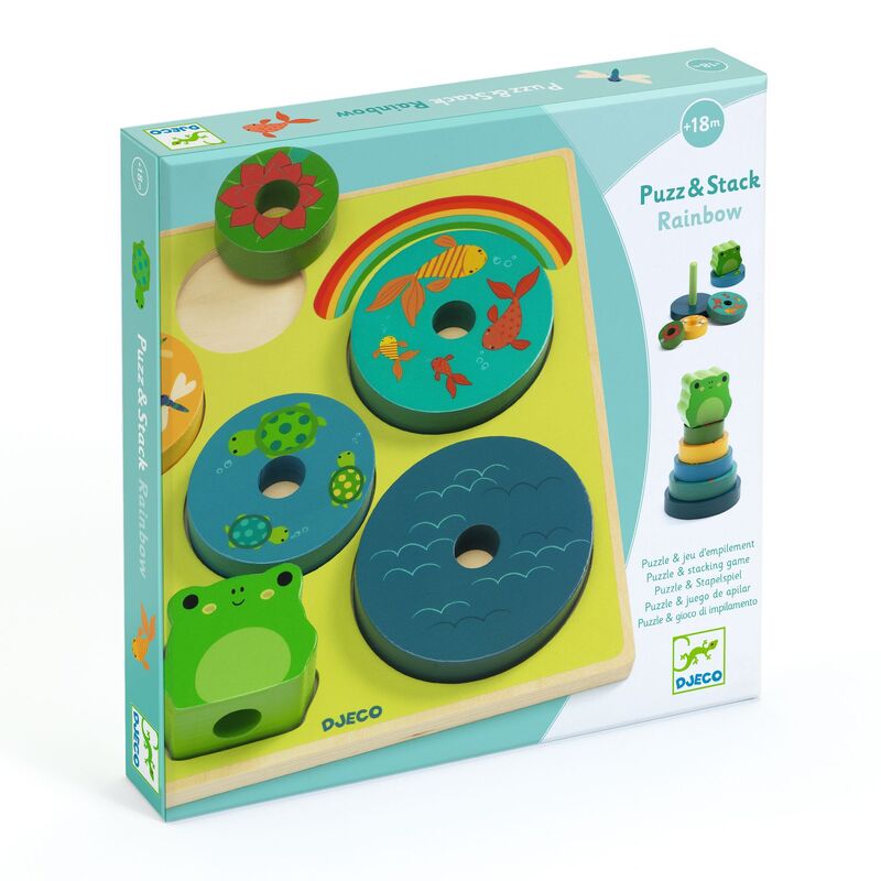 
                      
                        Rainbow Puzz & Stack Wooden Puzzle
                      
                    