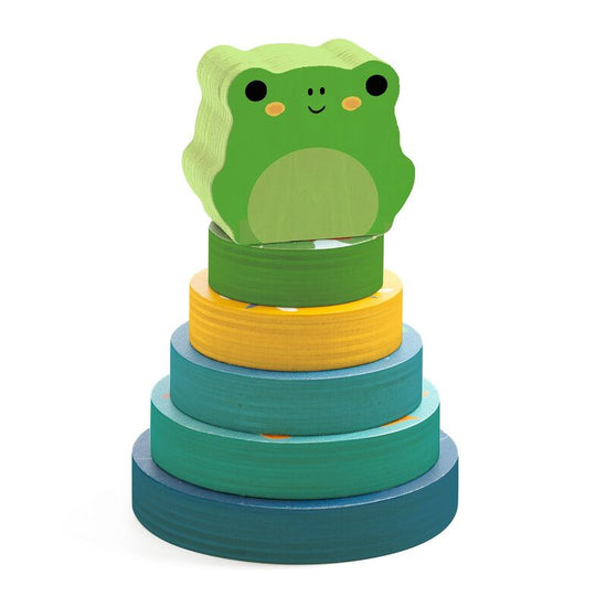 Rainbow Puzz & Stack Wooden Puzzle
