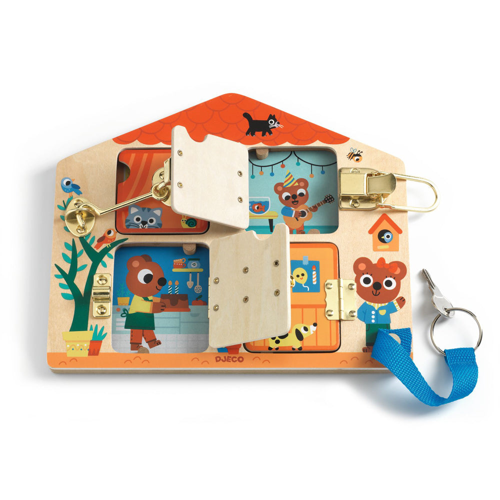 Cabanalock Wooden Puzzle with Locks