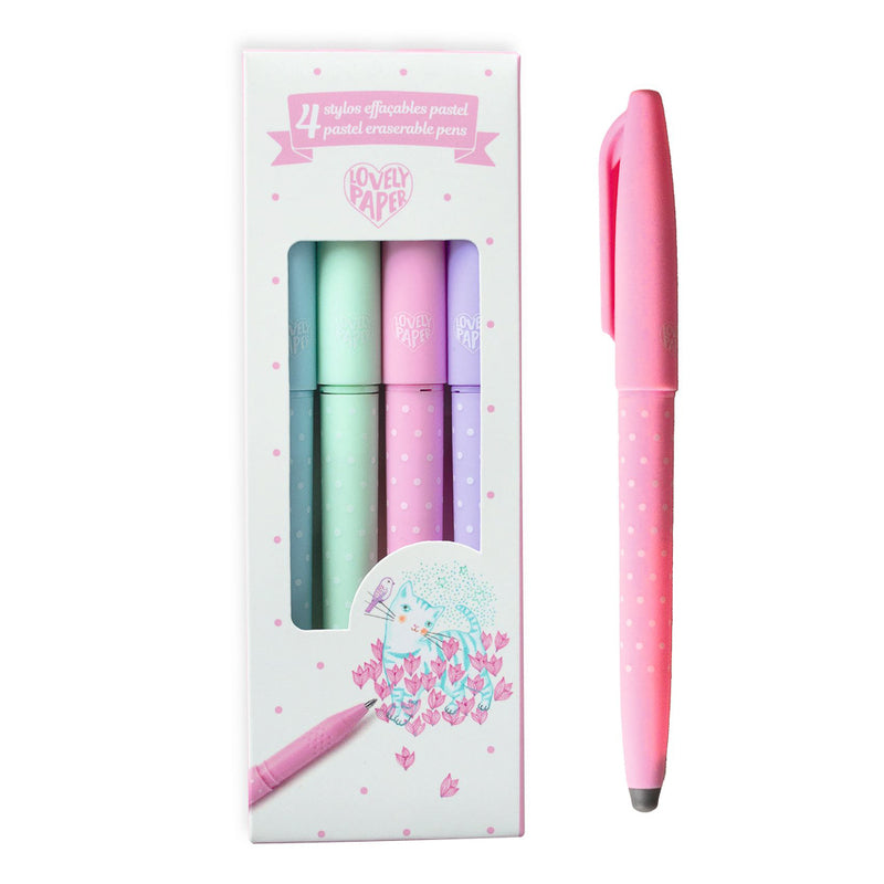 
                      
                        4 Pastel Erasable Pens
                      
                    