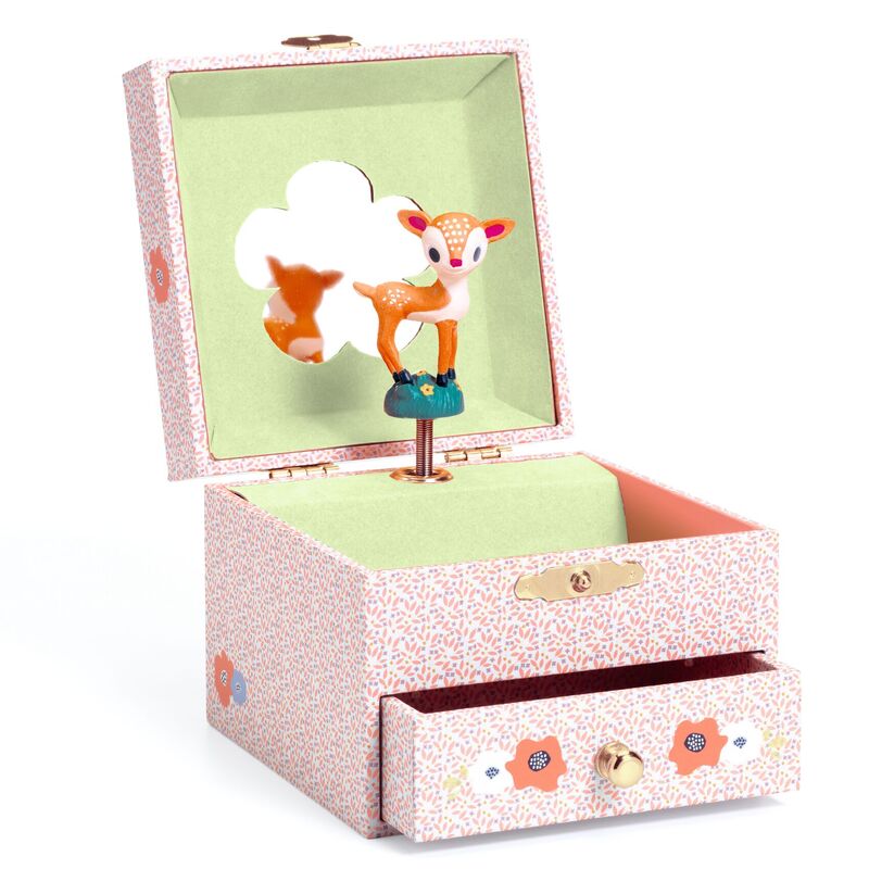 Woodland Fawn Music Box