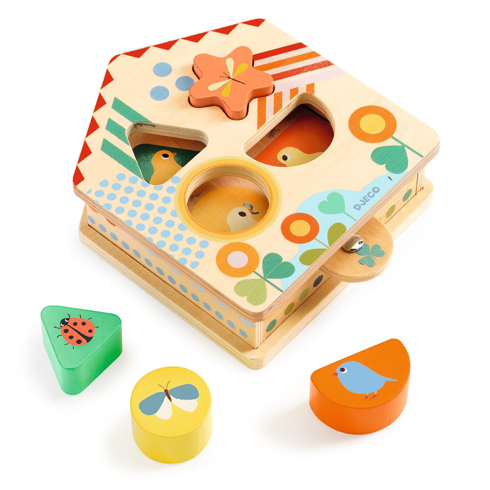 Cachaboom Shape Sorter with Tab