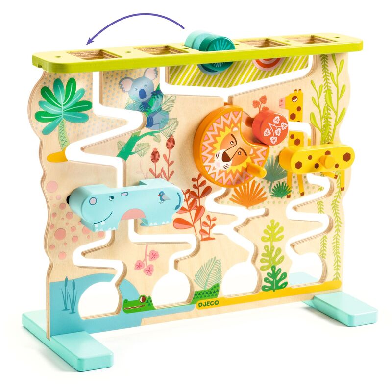 Cascadou Wooden Sliding Maze Puzzle