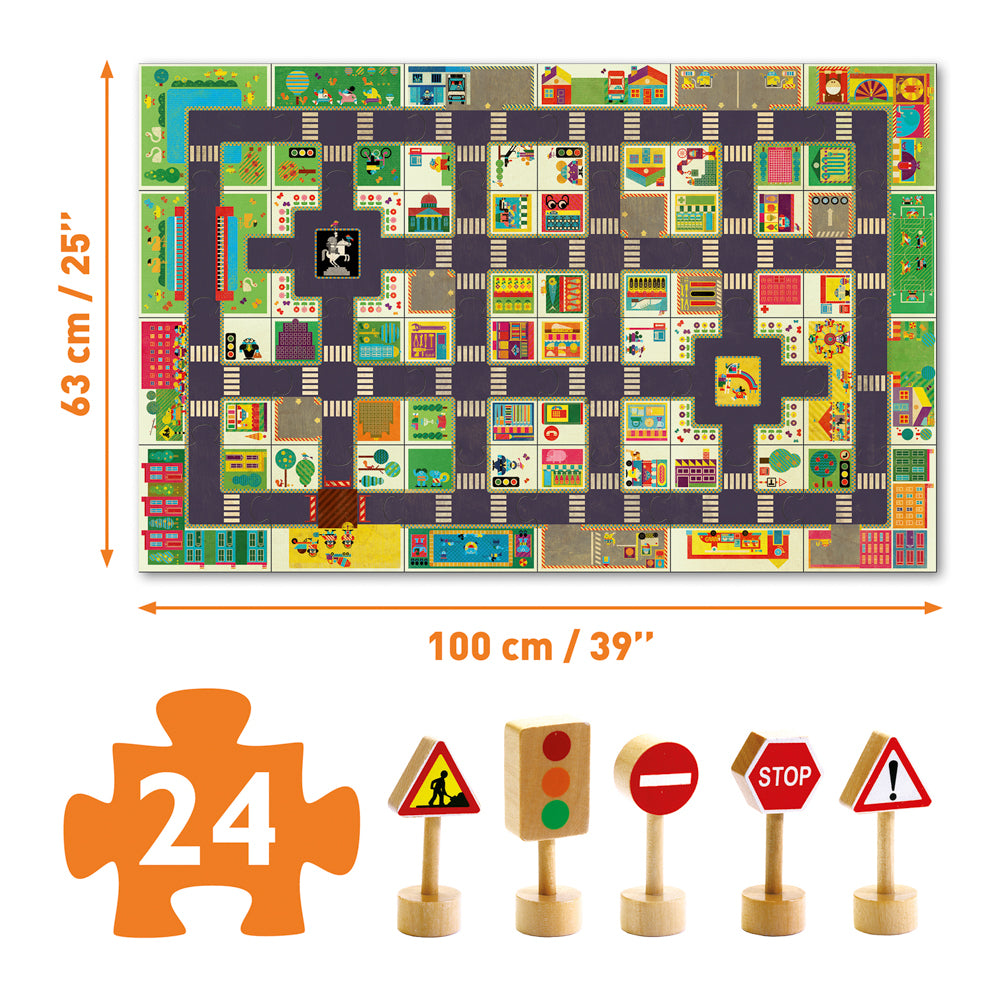 
                      
                        City Road | Giant PopToPlay Puzzle | 24pc
                      
                    