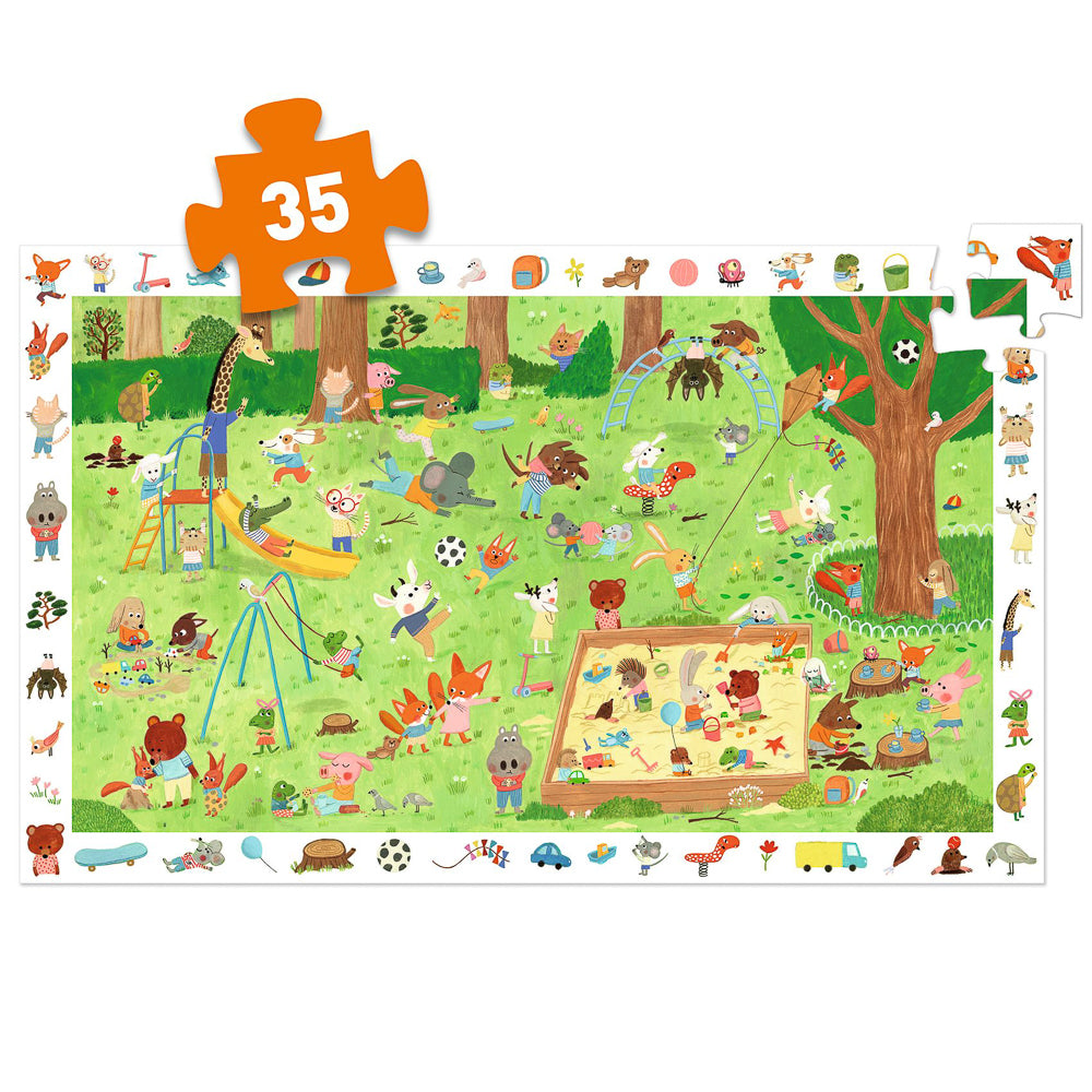 Little Friends Garden Observation Puzzle | 35pc