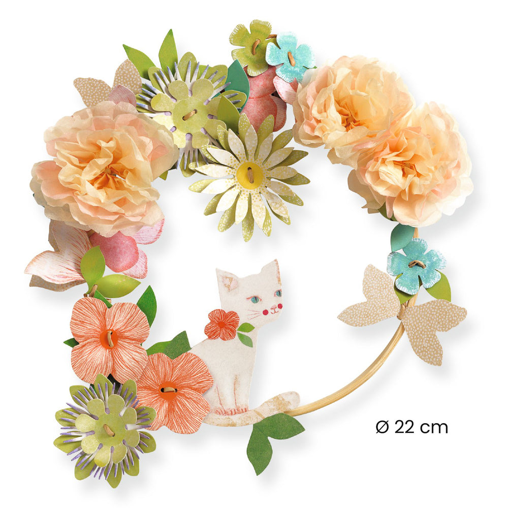 DIY Dalia Wreath