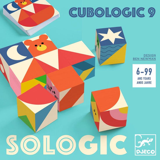 Cubologic Sologic Game | 9 Cubes