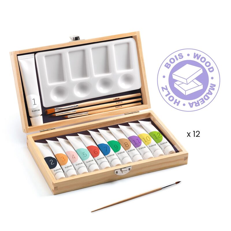 
                      
                        Artists Box with 12 Gouaches
                      
                    